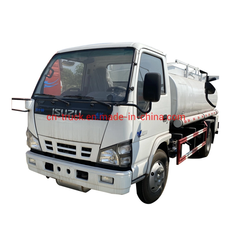 Japanese Brand New 4000L 5000L 6000L Petrol Oil Tanker Refilling Truck Fuel Tank Truck