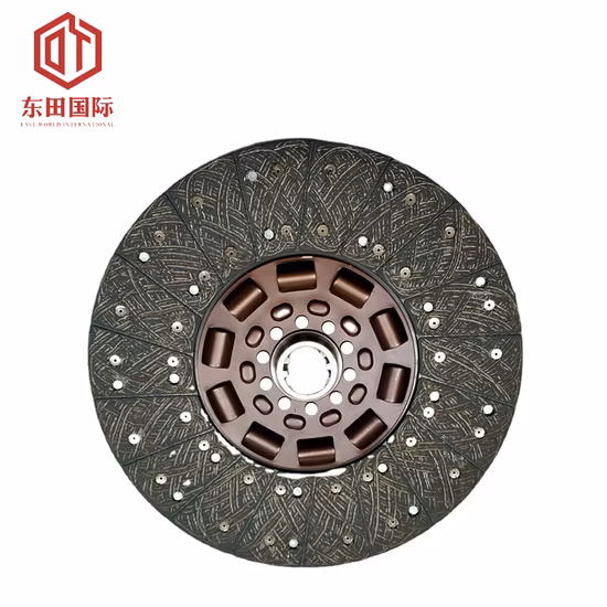 중국 공급 업체 FAW HOWO Shacman Dongfeng Beiben Foton 트럭 예비 부품 클러치 디스크 Wg9725160259